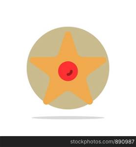 Film, Movie, Studio, Theatre Abstract Circle Background Flat color Icon