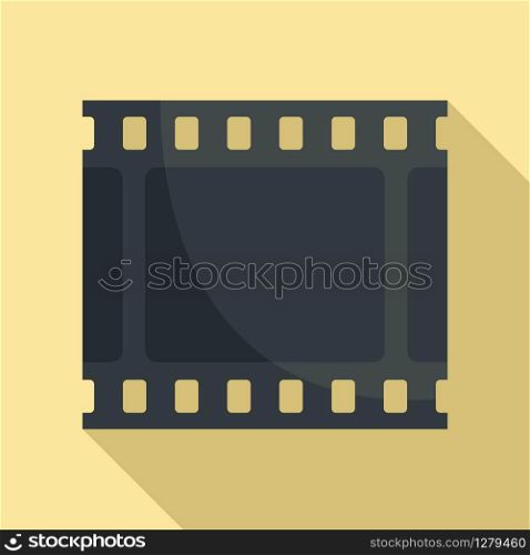 Film picture icon. Flat illustration of film picture vector icon for web design. Film picture icon, flat style