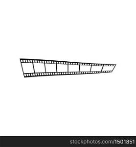 film strip illustration logo vector design