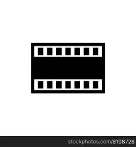 Film strip line icon Royalty Free Vector Image