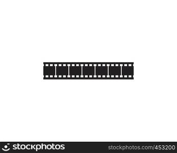 Film strip logo template