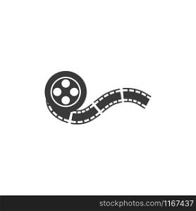 filmstrip Logo icon Template vector illustration design