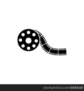 filmstrip Logo Template vector illustration design