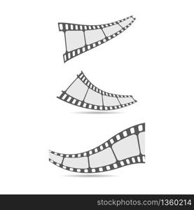 Filmstrip vector icon illustration design