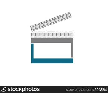 filmstrip vector template illustration design