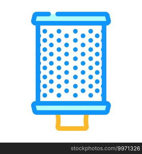 filter air cleaning machine part color icon vector. filter air cleaning machine part sign. isolated symbol illustration. filter air cleaning machine part color icon vector illustration