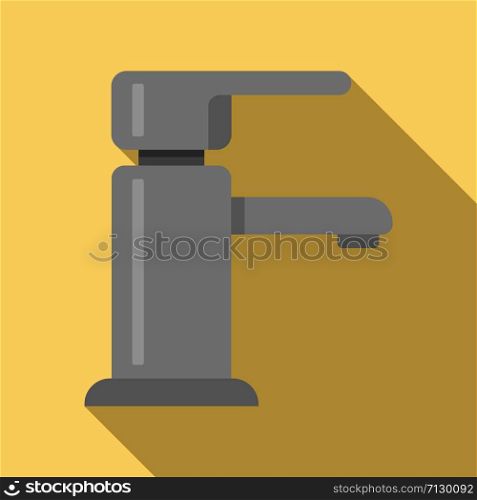 Filter faucet icon. Flat illustration of filter faucet vector icon for web design. Filter faucet icon, flat style