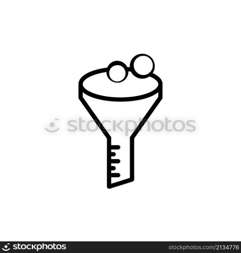filter icon vector design templates white on background