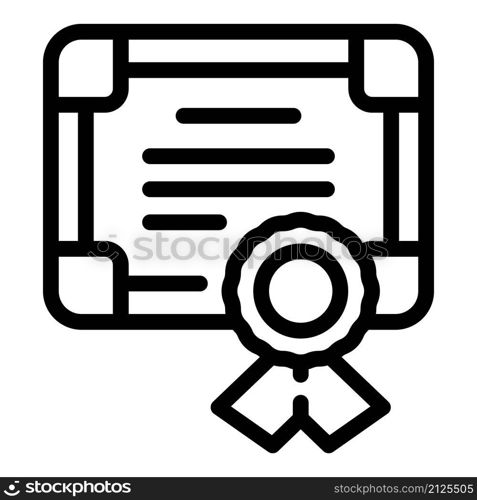 Finance diploma icon outline vector. Paper team. Office job. Finance diploma icon outline vector. Paper team