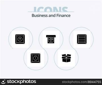 Finance Glyph Icon Pack 5 Icon Design. . . upload. product. box
