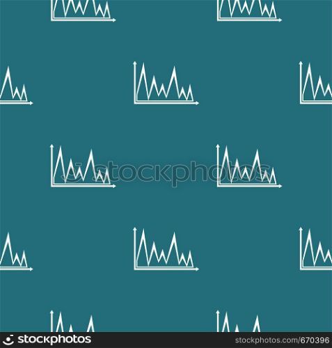 Finance graph icon. Simple illustration of graph vector icon for any web design. Finance graph icon vector simple