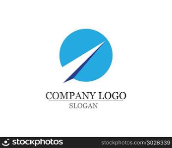 finance logo and symbols vector concept illustration. Business finance logo and symbols vector concept illustration