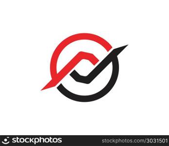 finance logo and symbols vector concept illustration vector. finance logo and symbols vector concept illustration