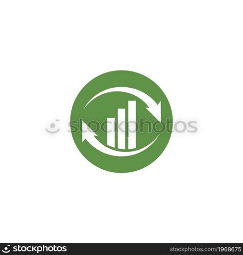 Finance Logo Design Vector Illustration