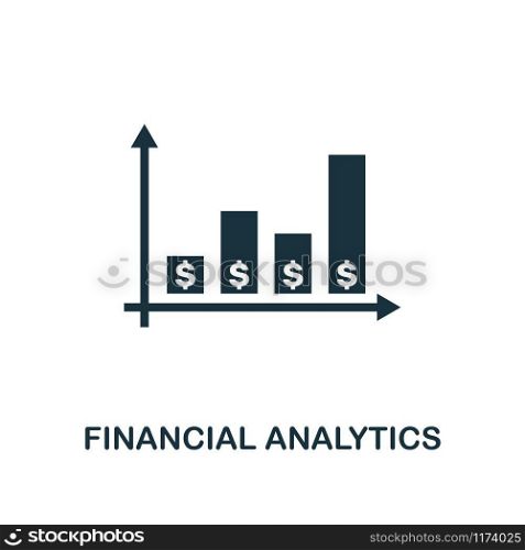 Financial Analytics icon. Creative element design from fintech technology icons collection. Pixel perfect Financial Analytics icon for web design, apps, software, print usage.. Financial Analytics icon. Creative element design from fintech technology icons collection. Pixel perfect Financial Analytics icon for web design, apps, software, print usage