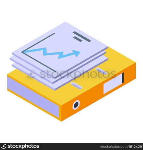 Financial planning icon isometric vector. Business finance. Web plan. Financial planning icon isometric vector. Business finance
