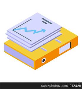 Financial planning icon isometric vector. Business finance. Web plan. Financial planning icon isometric vector. Business finance