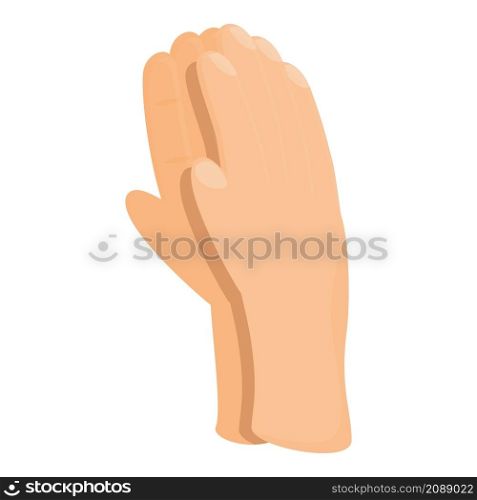 Finger hand clap icon cartoon vector. Applause crowd. Sport handclap. Finger hand clap icon cartoon vector. Applause crowd
