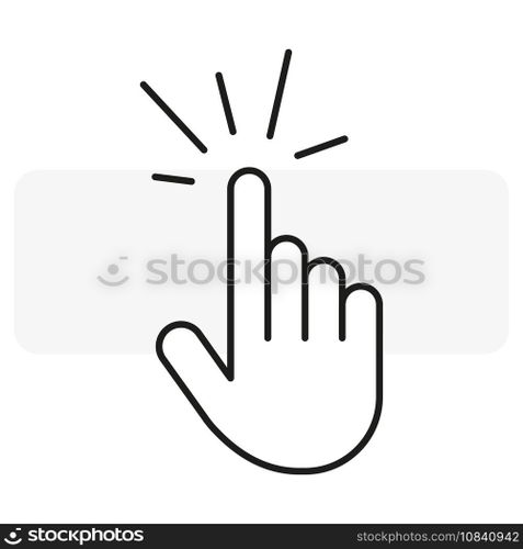 finger pointer. Arrow pointer, mouse cursor. Vector illustration. EPS 10.. finger pointer. Arrow pointer, mouse cursor. Vector illustration.