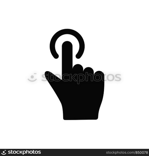 Fingerprint Gesture Scanning Icon vector template Illustration Design. Vector EPS 10.