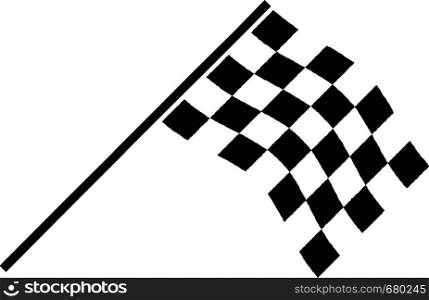 Finish Flag icon Vector Illustration on the white background