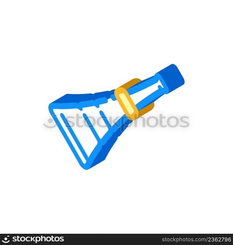 fipple flute isometric icon vector. fipple flute sign. isolated symbol illustration. fipple flute isometric icon vector illustration