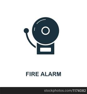 Fire Alarm icon. Creative element design from fire safety icons collection. Pixel perfect Fire Alarm icon for web design, apps, software, print usage.. Fire Alarm icon. Creative element design from fire safety icons collection. Pixel perfect Fire Alarm icon for web design, apps, software, print usage