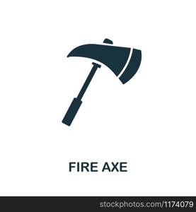 Fire Axe icon. Creative element design from fire safety icons collection. Pixel perfect Fire Axe icon for web design, apps, software, print usage.. Fire Axe icon. Creative element design from fire safety icons collection. Pixel perfect Fire Axe icon for web design, apps, software, print usage