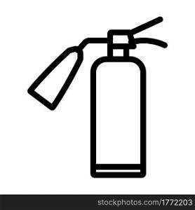 Fire Extinguisher Icon. Bold outline design with editable stroke width. Vector Illustration.
