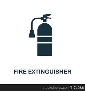 Fire Extinguisher icon. Creative element design from fire safety icons collection. Pixel perfect Fire Extinguisher icon for web design, apps, software, print usage.. Fire Extinguisher icon. Creative element design from fire safety icons collection. Pixel perfect Fire Extinguisher icon for web design, apps, software, print usage