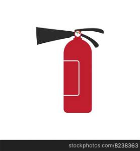 Fire extinguisher icon illustration vector flat design