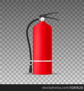 Fire extinguisher protection isolated. Vector stock illustration. Fire extinguisher protection isolated. Vector stock illustration.
