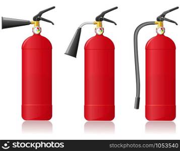 fire extinguisher vector illustration isolated on white background