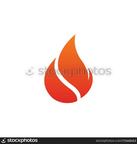 Fire flame icon design template vector isolated illustration. Fire flame icon design template vector isolated