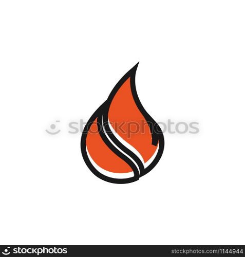 Fire flame icon design template vector isolated illustration. Fire flame icon design template vector isolated