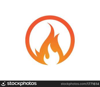 fire flame logo template