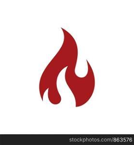 Fire Flame Logo Template Illustration Design. Vector EPS 10.
