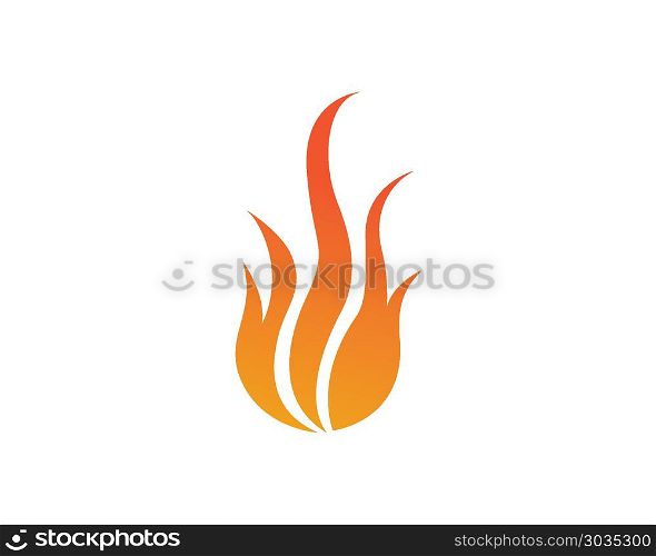 Fire flame Logo Template vector icon Oil, gas and energy logo co. Fire flame Logo Template vector icon Oil, gas and energy logo concept