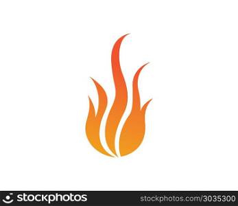 Fire flame Logo Template vector icon Oil, gas and energy logo co. Fire flame Logo Template vector icon Oil, gas and energy logo concept