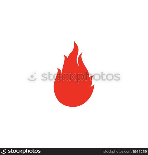 Fire flame Logo Template vector icon Oil, gas and energy logo concept