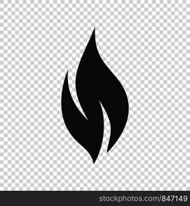 fire flame vector icon in flat design on transparent background. Eps10. fire flame vector icon in flat design on transparent background