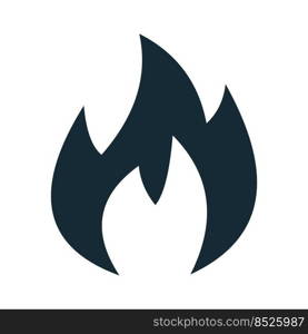 Fire Icon Vector Logo Template