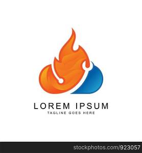 fire logo template