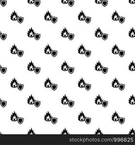 Fire protection pattern vector seamless repeating for any web design. Fire protection pattern vector seamless