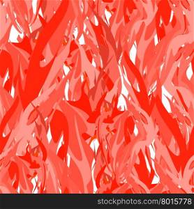 Fire seamless pattern. Flame background. Tongues of flame red abstract vector background&#xA;