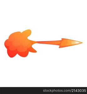 Firearm flash icon cartoon vector. Shot effect. Gun fire. Firearm flash icon cartoon vector. Shot effect