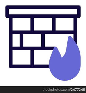 Firewall enable protection against external cyberattack.