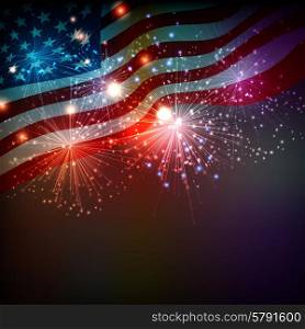 Fireworks background for 4th of July. Fireworks background for 4th of July Independense Day