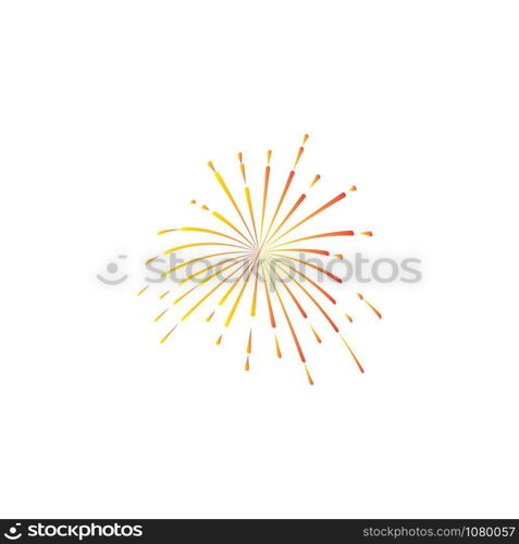 fireworks logo vector template design