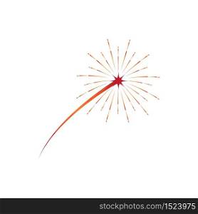 fireworks logo vector template design